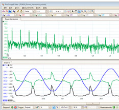 PicoScope用于电源谐波的测试和分析